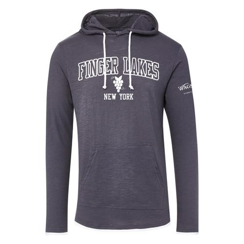 FLX Slub LS Hooded Tee GySm